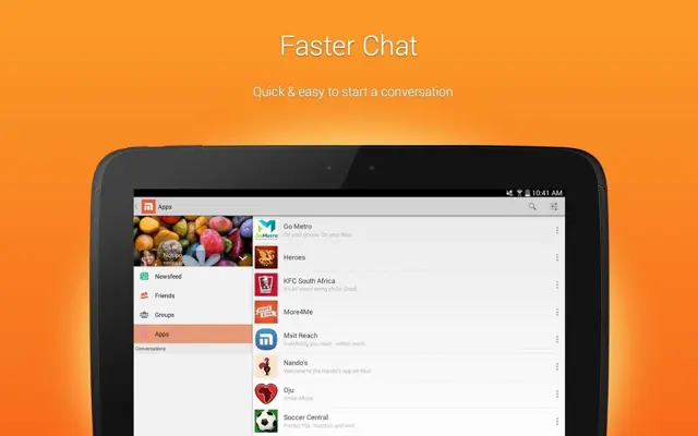 Mxit android App screenshot 7